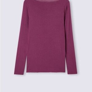 Intimissimi Boat Neck Modal Cashmere Ultralight Top